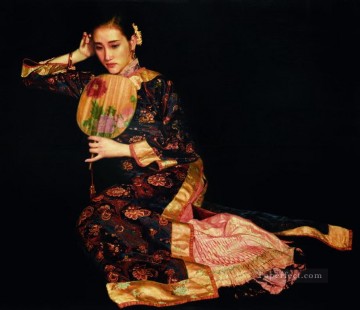 150の主題の芸術作品 Painting - ポピーズ 1991 中国のチェン・イーフェイ